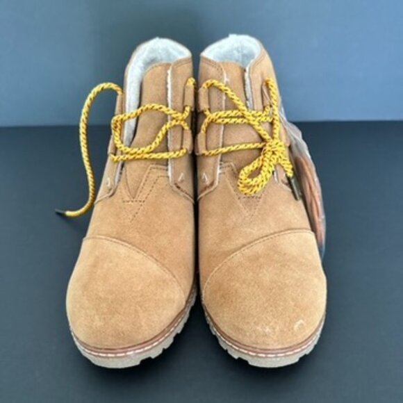 Toms Desert Wedge Booties Size 9.5 - Picture 5 of 9